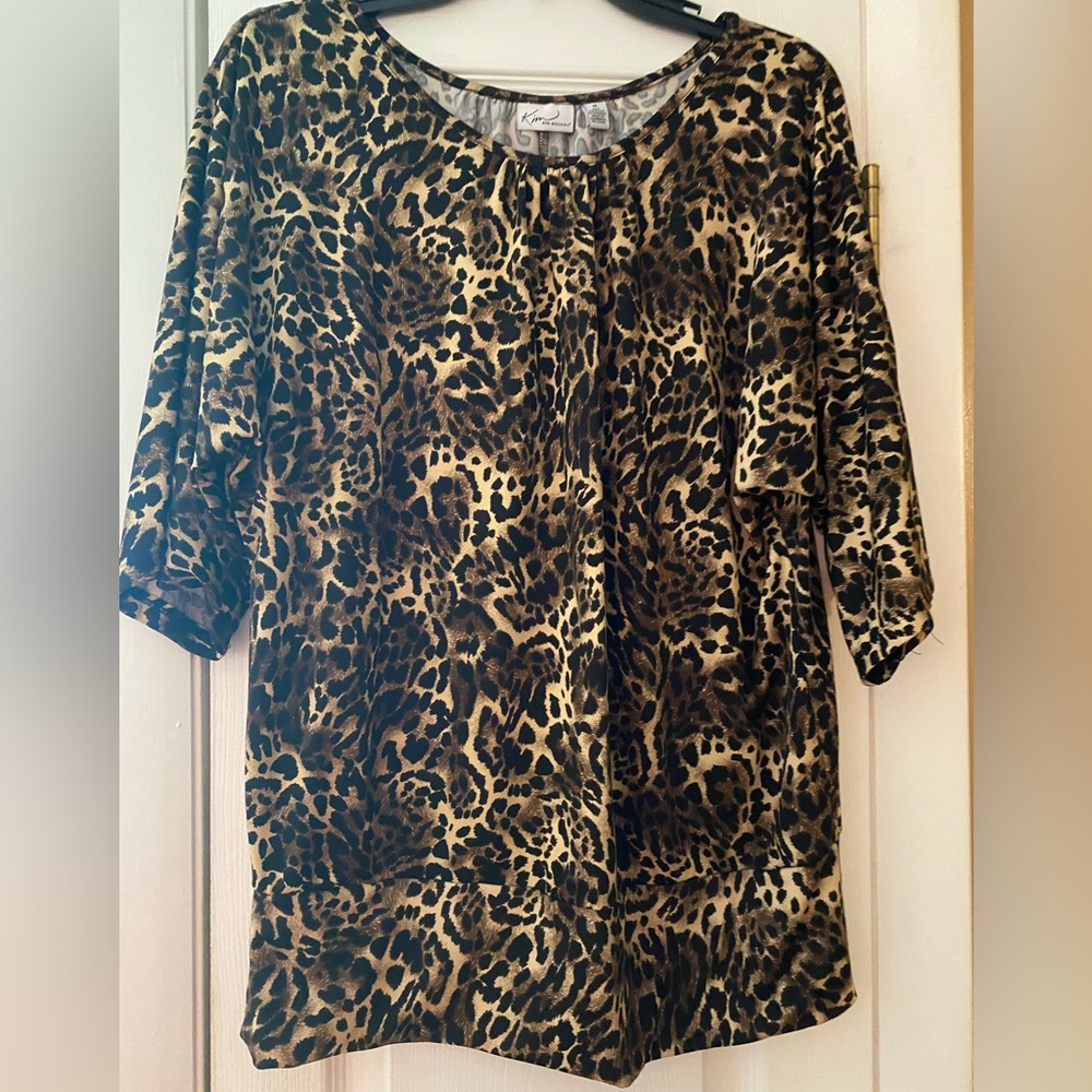 Womens Size Medium Kim Rogers Blouse